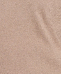 Camel Merino Wool V-Neck Sweater