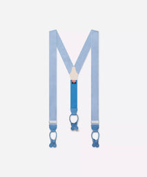 Sky Blue Solid Braces