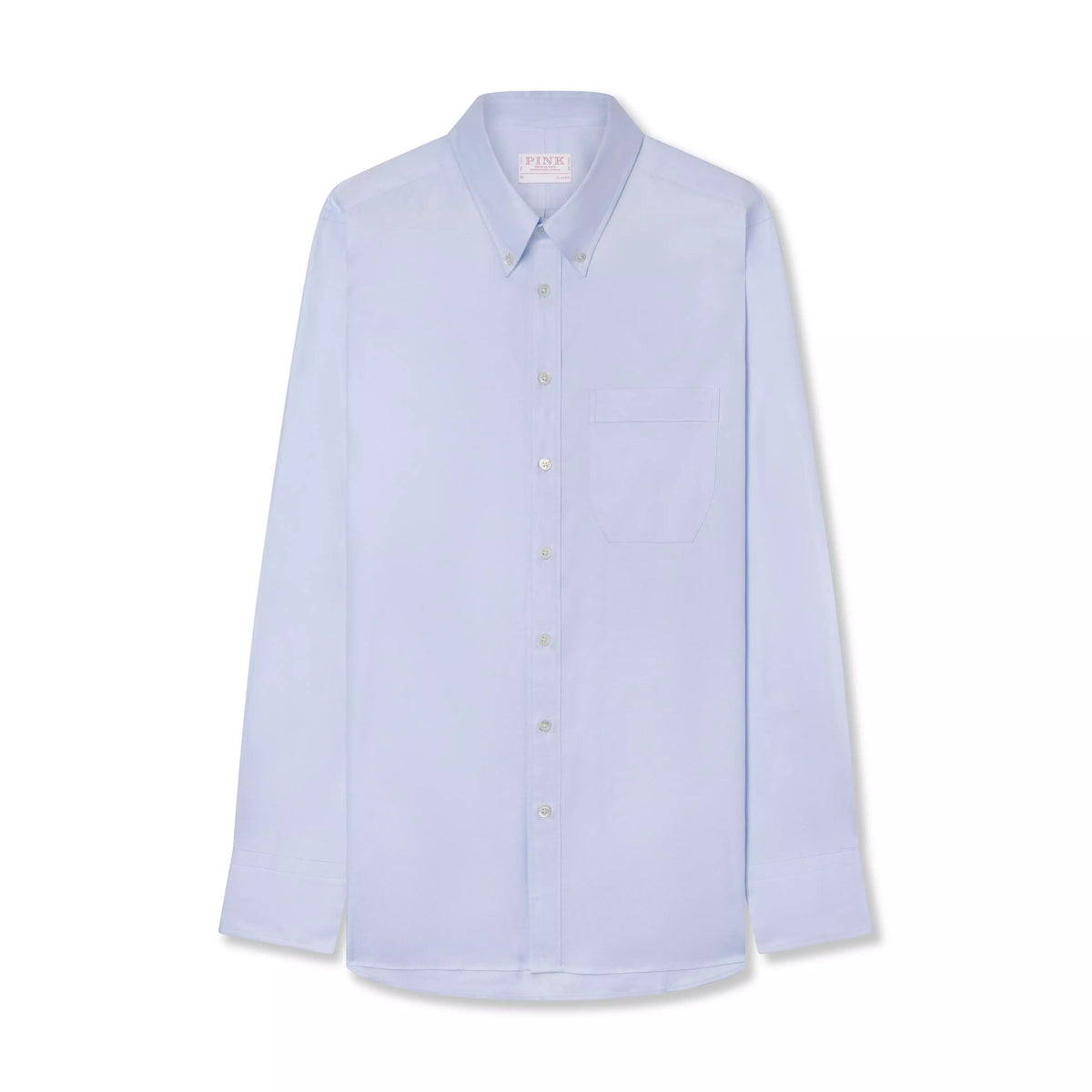 Pale Blue Classic Fit Smart Casual Button Down Weekend Oxford Shirt