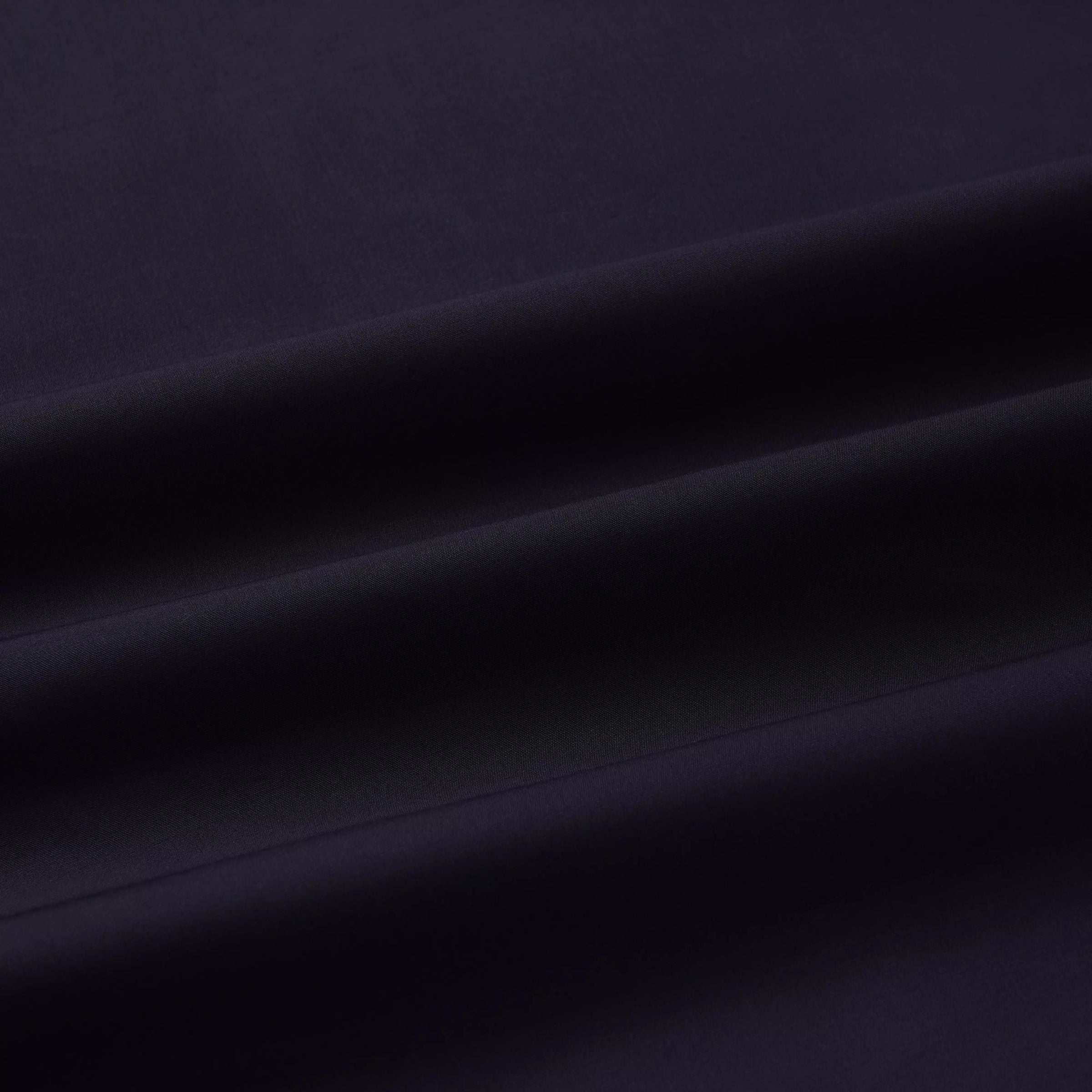 Navy Blue Classic Fit Ramses Cotton Poplin Formal Shirt